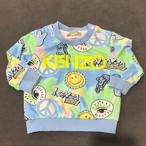 Kenzo Kids Multicolor Graphic Sweatshirt